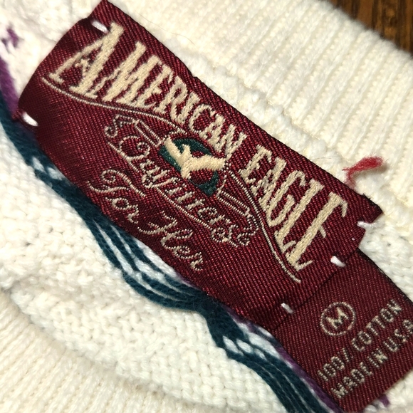 American Eagle Outfitters Vintage Pullover Sweater SzM EUC - Picture 3 of 11